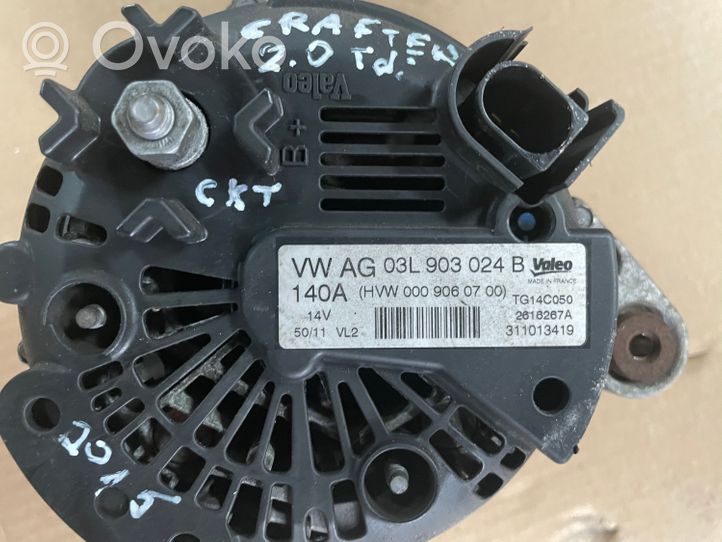 Volkswagen Crafter Generatore/alternatore 03L903024B