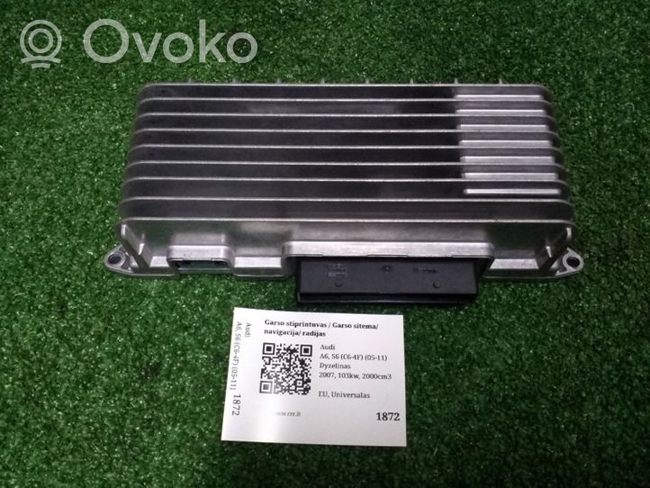 Audi A6 S6 C6 4F Garso stiprintuvas 4F0910223H