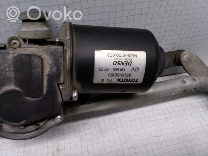 Toyota Corolla E120 E130 Mechanizm wycieraczek szyby przedniej / czołowej 8511002150