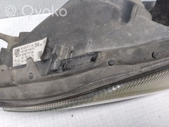 Opel Astra G Priekinis žibintas 90520877LH