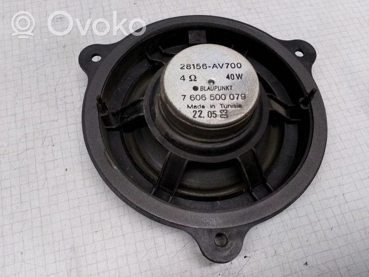 Nissan Almera N16 Haut-parleur de porte avant 28156AV700