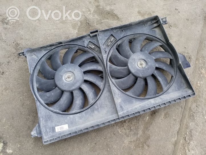 Opel Vectra C Convogliatore ventilatore raffreddamento del radiatore 13196481