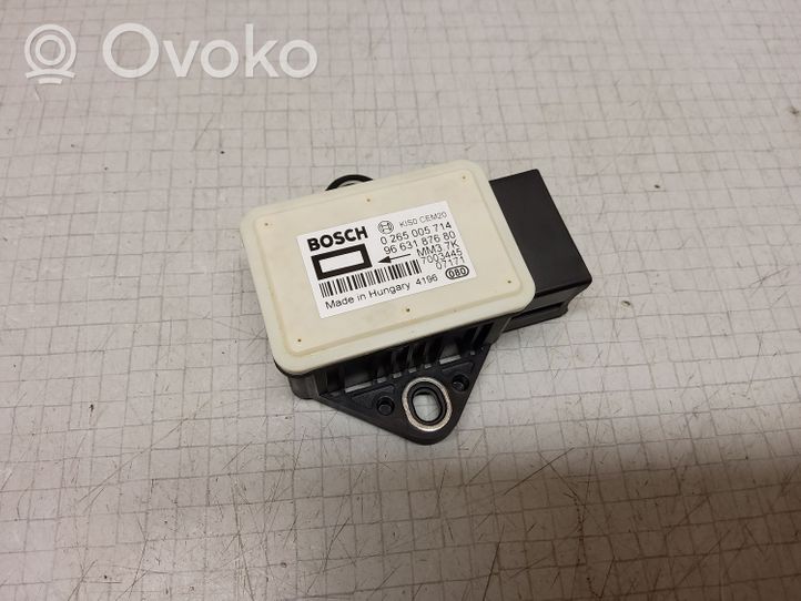 Peugeot 307 CC ESP Drehratensensor Querbeschleunigungssensor 0265005714