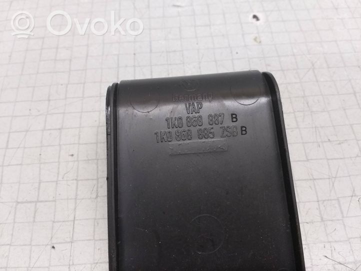 Volkswagen Golf V Kita centrinė konsolės (tunelio) detalė 1K0868887B