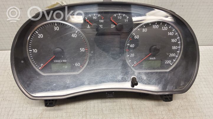 Volkswagen Polo IV 9N3 Moottorinohjausyksikön sarja ja lukkosarja 6Q0920802L