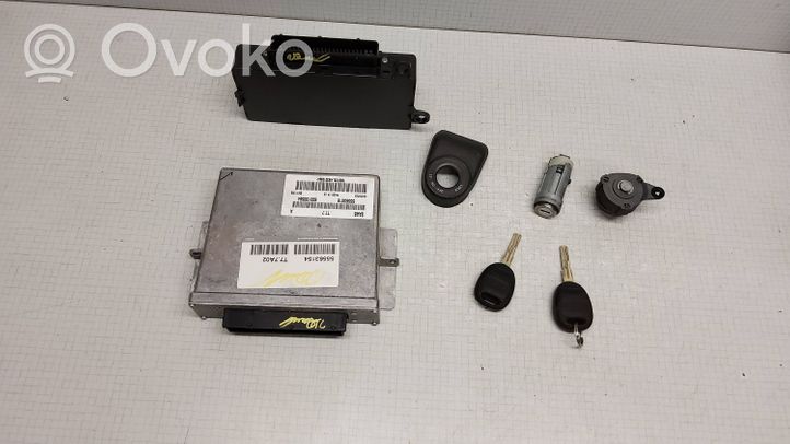 Saab 9-5 Kit calculateur ECU et verrouillage 55563154