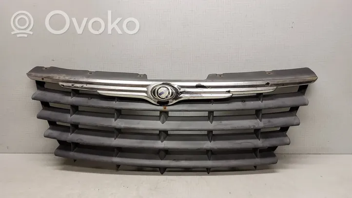 Chrysler Voyager Front bumper upper radiator grill 04857960AA