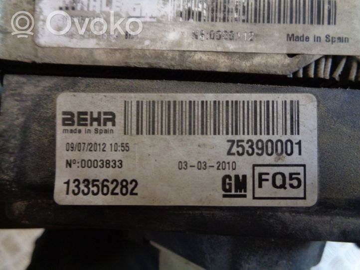 Opel Meriva B Jäähdytinsarja 13356282