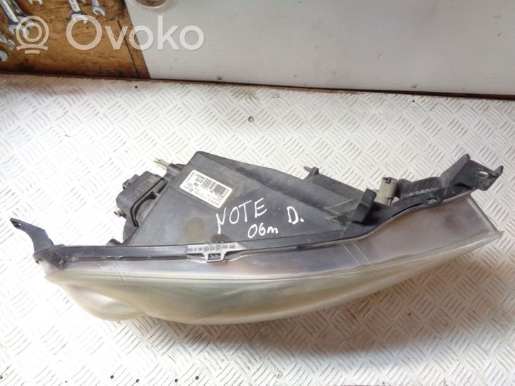 Nissan Note (E11) Headlight/headlamp 260109U100