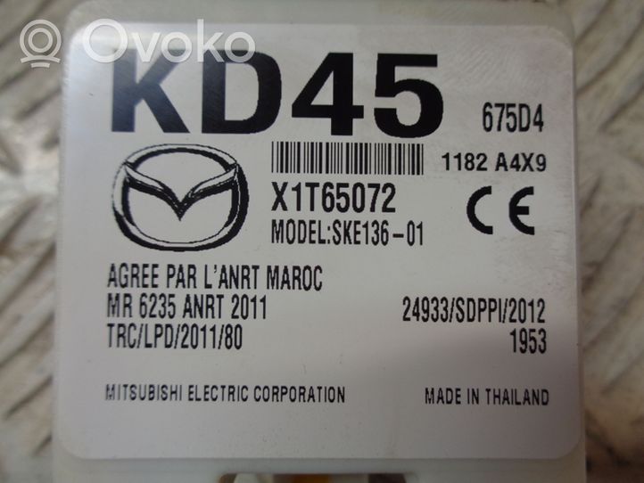 Mazda 2 Moduł / Sterownik anteny X1T65072