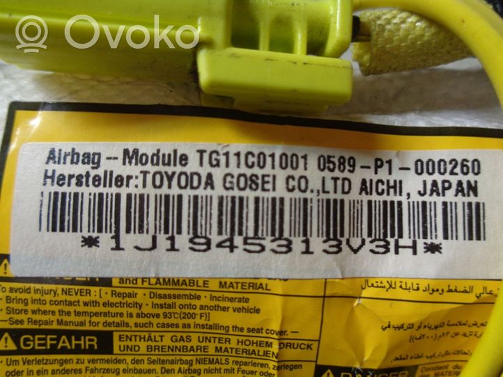 Toyota Auris E180 Airbag del asiento TG11C01001