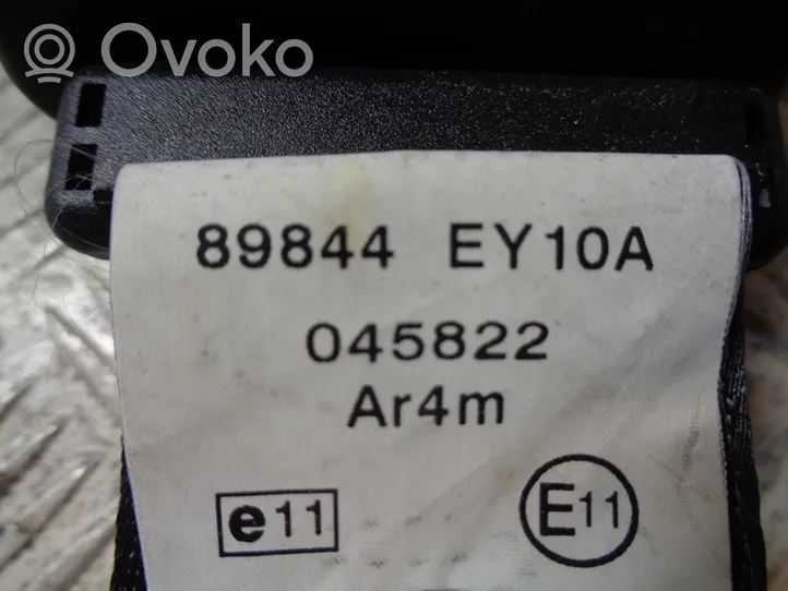 Nissan Qashqai+2 Takaistuimen turvavyö 89845EY10A