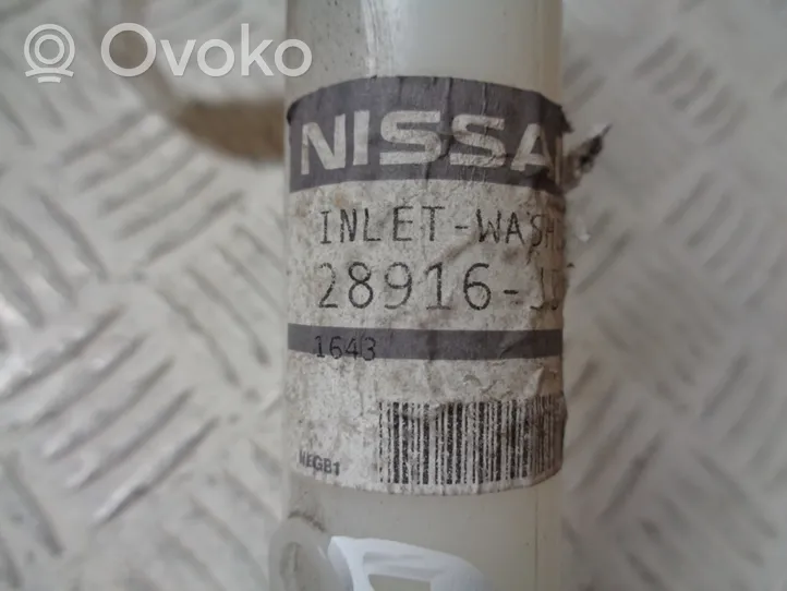 Nissan Qashqai+2 Rurka wlewu płynu do spryskiwaczy szyb 28916JD00B