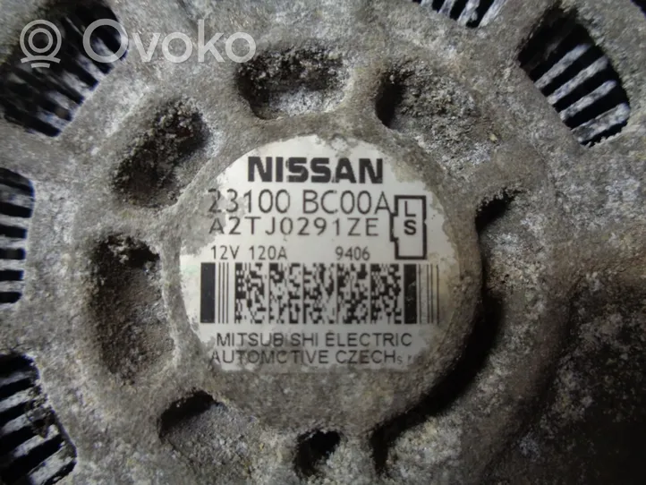 Nissan Qashqai+2 Generaattori/laturi 23100BC00A