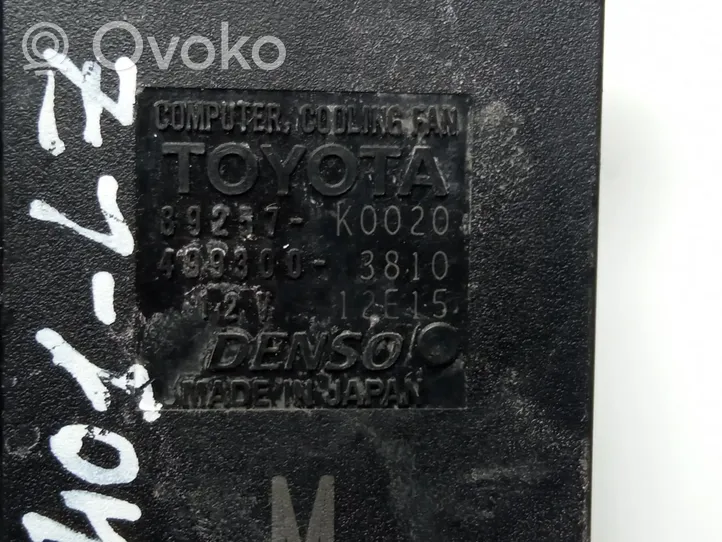 Toyota Yaris Résistance moteur de ventilateur de chauffage 89257K0020