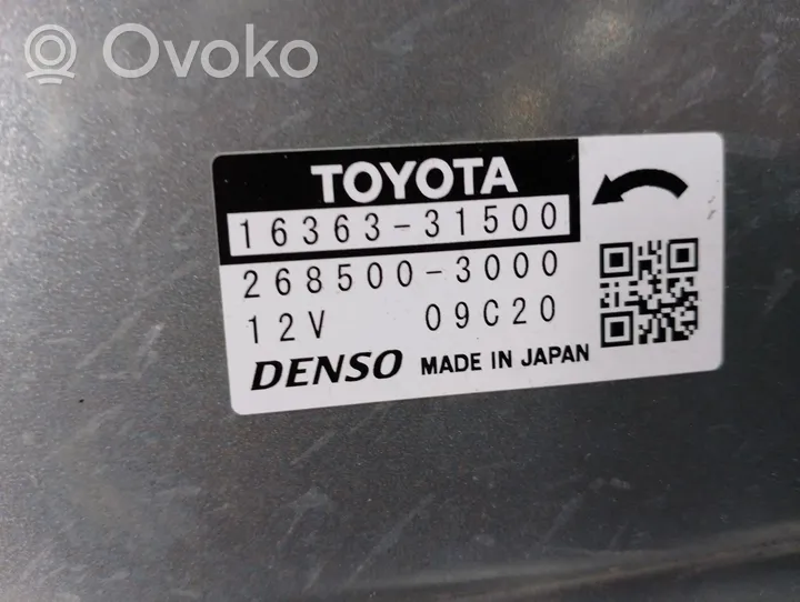 Toyota RAV 4 (XA50) Elektrinis radiatorių ventiliatorius 1636025020