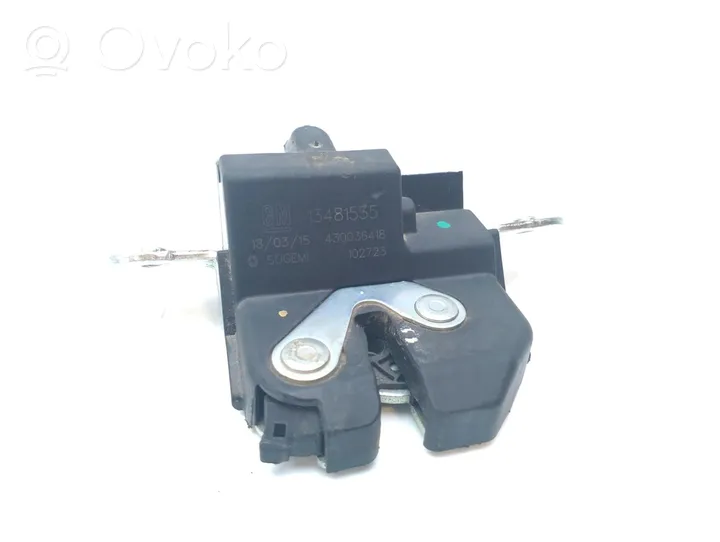 Opel Corsa E Tailgate lock latch 13481535