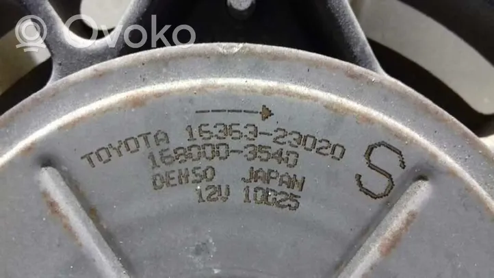Toyota Yaris Ventilateur de refroidissement de radiateur électrique 1636323020