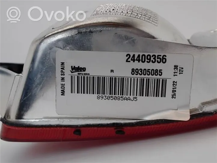 Opel Corsa C Odblask lampy tylnej 24409356