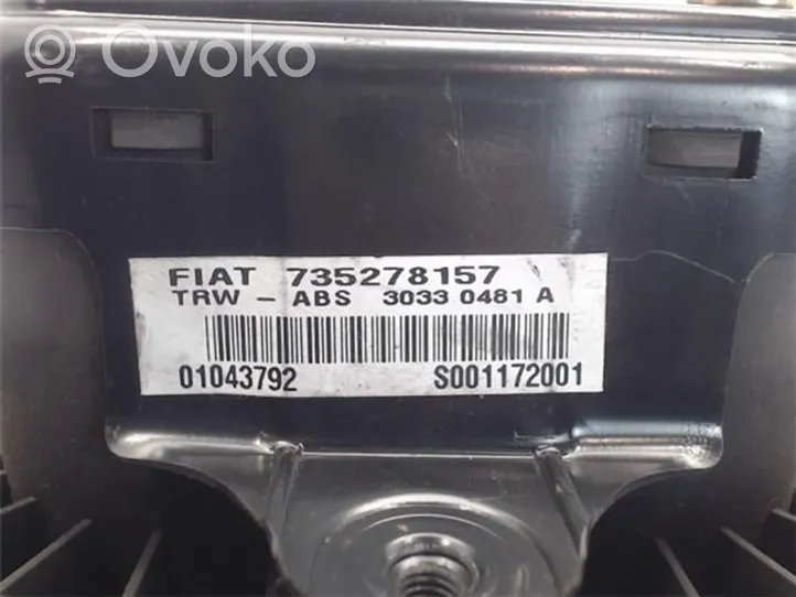 Fiat Punto (188) Zaślepka Airbag kierownicy 735278157