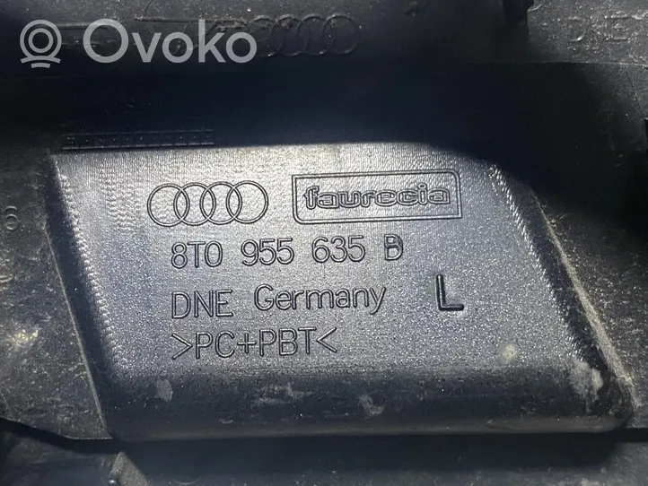 Audi A5 8T 8F Zaślepka spryskiwacza lampy przedniej 8T0955635