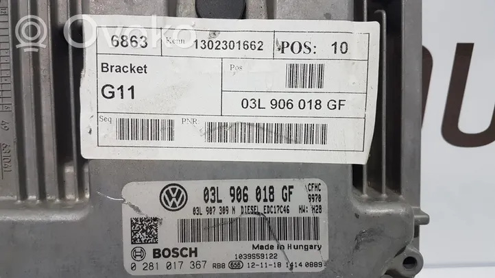 Volkswagen Scirocco Sterownik / Moduł ECU 
