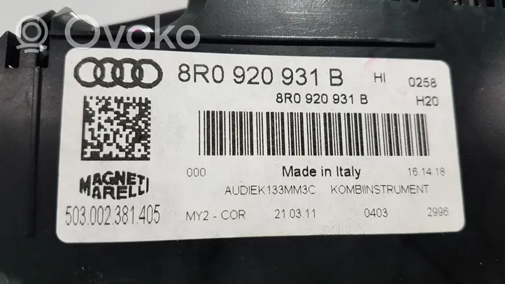 Audi Q5 SQ5 Licznik / Prędkościomierz 