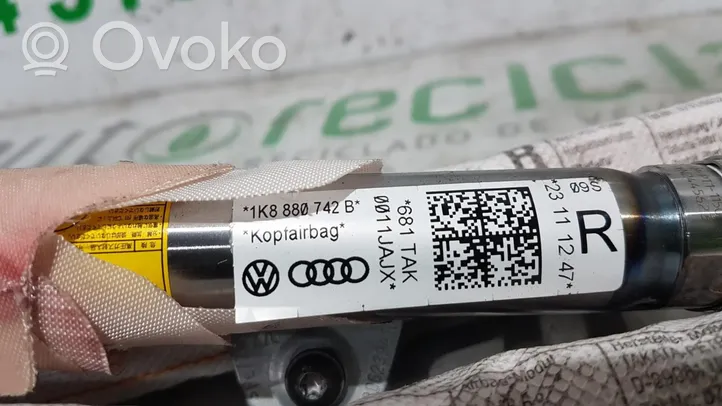 Volkswagen Scirocco Poduszka powietrzna Airbag boczna 1K8880742