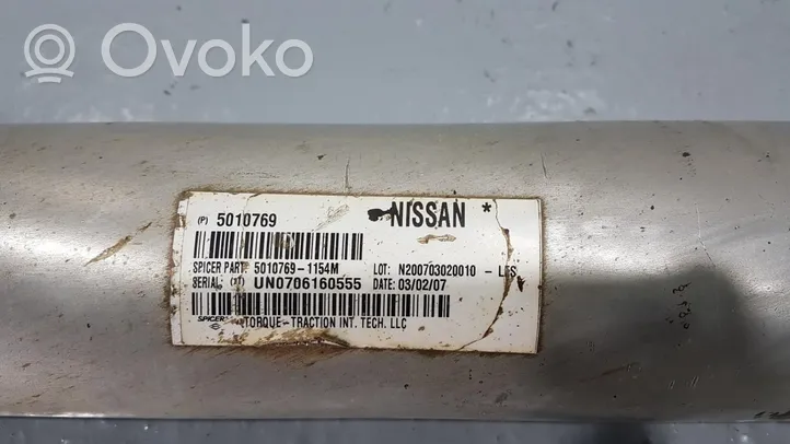 Nissan Navara Vidējais kardāns UN0706160555