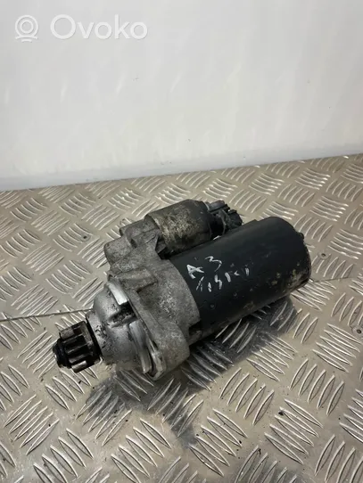 Audi A3 S3 A3 Sportback 8P Starter motor 02Z911023R