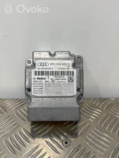 Audi A3 S3 8P Centralina/modulo airbag 8P0959655S