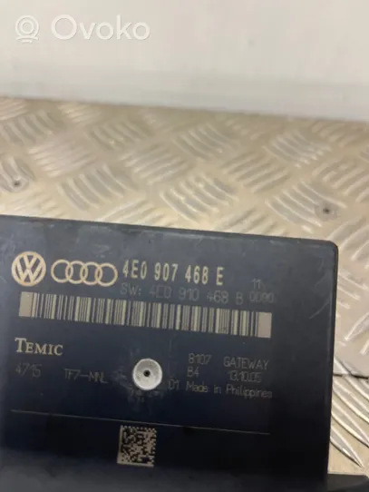 Audi A8 S8 D3 4E Modulo di controllo accesso 4E0907468E