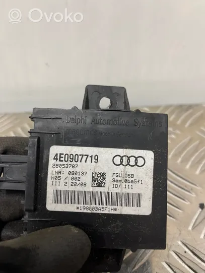 Audi A8 S8 D3 4E Boîtier module alarme 4E0907719