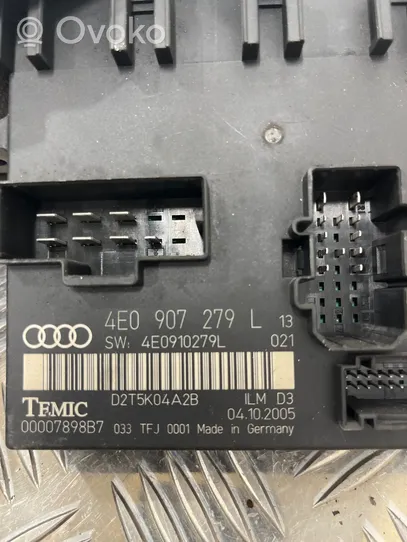 Audi A8 S8 D3 4E Modulo comfort/convenienza 4E0907279L