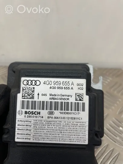 Audi A6 S6 C7 4G Oro pagalvių valdymo blokas 4G0959655A