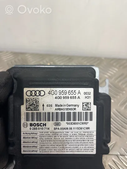 Audi A6 C7 Turvatyynyn ohjainlaite/moduuli 4G0959655A