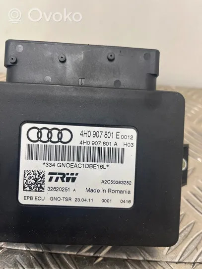 Audi A8 S8 D4 4H Módulo de control del freno de mano 4H0907801E