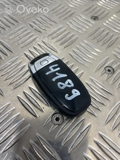 Audi A8 S8 D4 4H Ignition key/card 4H0959754G