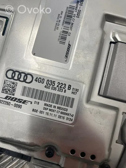 Audi A6 S6 C7 4G Amplificatore 4G0035223B