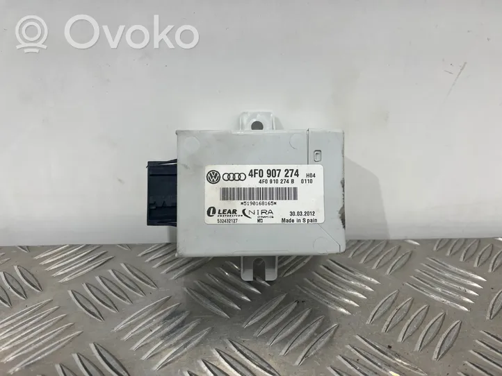 Audi Q7 4L Sterownik / Moduł kontroli ciśnienia w oponach 4F0907274