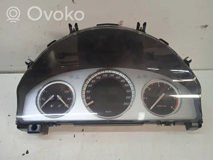 Mercedes-Benz C W204 Speedometer (instrument cluster) A2045404548