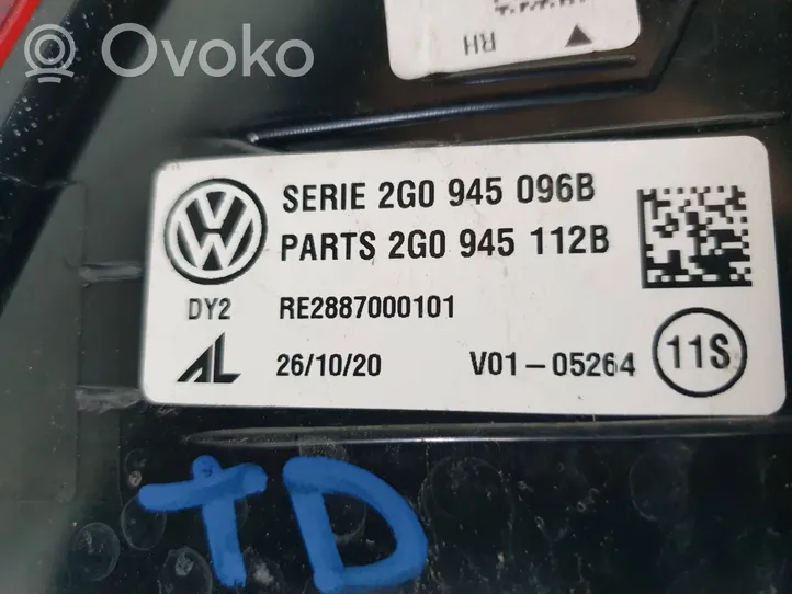 Volkswagen Polo VI AW Lampa tylna 2G0945096B