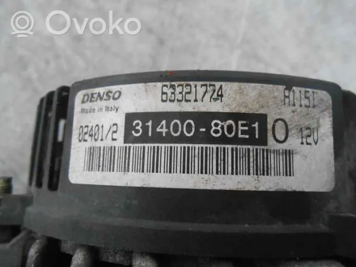 Suzuki Swift Generator/alternator 3140080E1