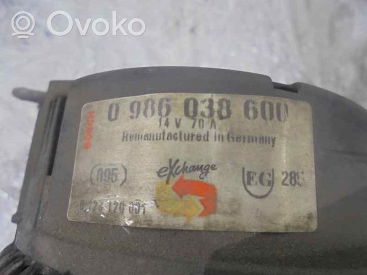 Opel Astra G Generatore/alternatore 0986038600