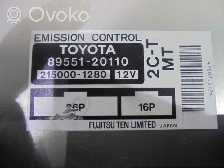 Toyota Carina T190 Sterownik / Moduł ECU 8955120110