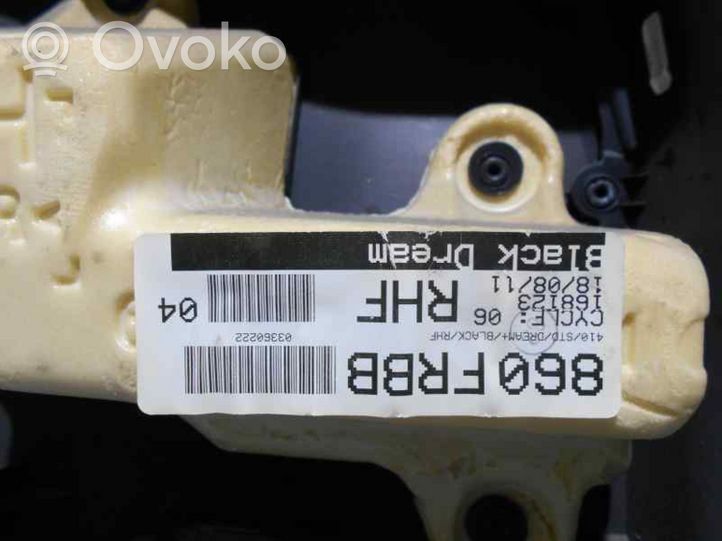 Toyota Avensis T270 Garniture de panneau carte de porte avant 6761005660C2