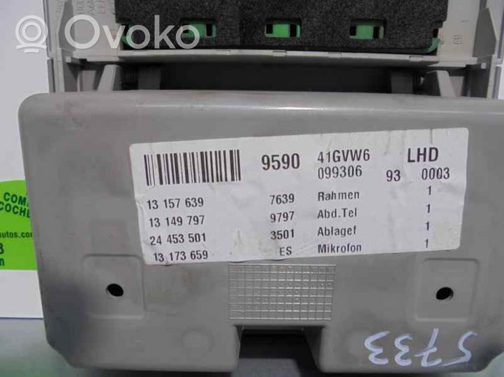 Opel Signum Panel oświetlenia wnętrza kabiny 13157639