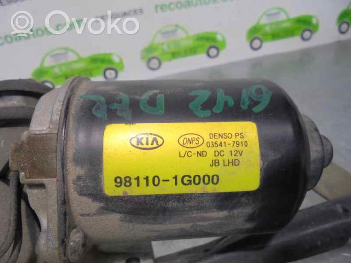 KIA Rio Etupyyhkimen vivusto ja moottori 981101G000