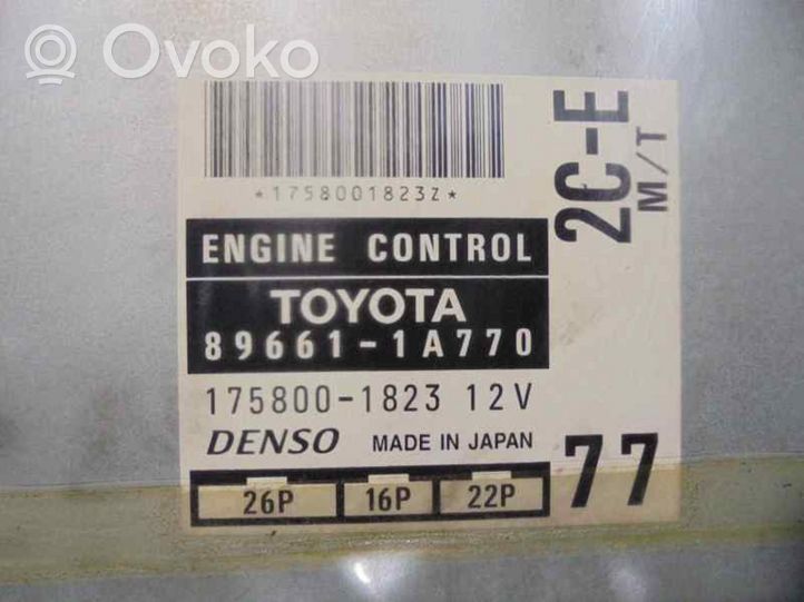 Toyota Corolla E110 Calculateur moteur ECU 896611A770