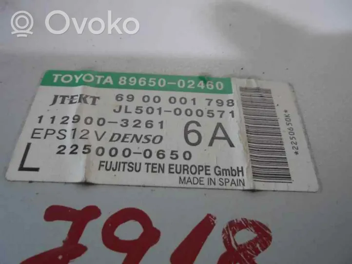 Toyota Auris E210 Altre centraline/moduli 8965002460